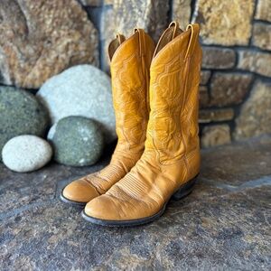Men’s Tony Lama 10.5D Western Cowboy Boots Style 2968